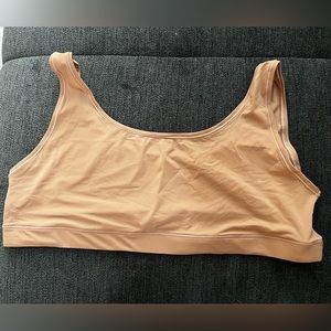 SKIMS | SHEER SCOOP NECK BRALETTE | SIENNA | XL